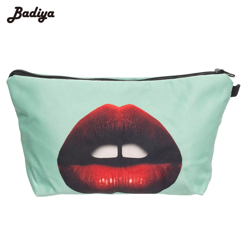

Large Capacity Organizer Bolsa feminina Travel Toiletry Bag Cosmetic Bag Case 3D Printing Women Neceser Portable Make Up Bags