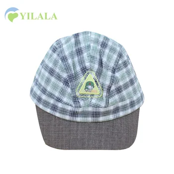 

Fashion Baby Boys Cap Cotton Plaid Newborn Baby Hat Infant Boys Summer Sun Caps Bowknot Baseball Cap Baby Boys Clothing 0-6M