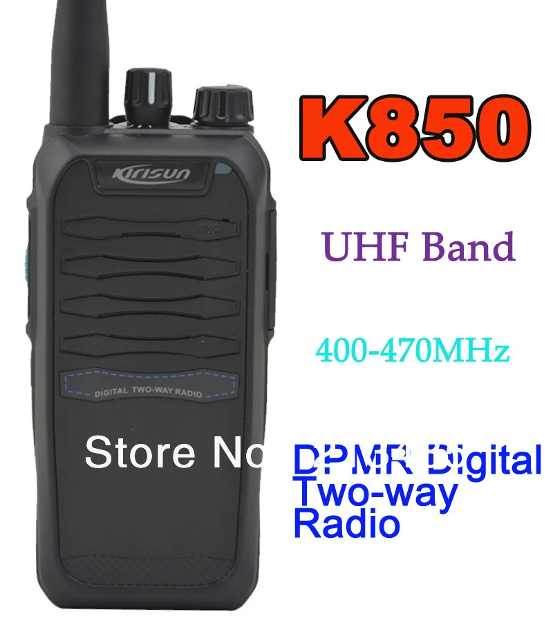 Kirisun K850 UHF 400-470 МГц цифровой портативный двухстороннее радио