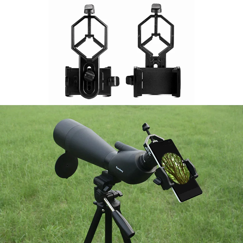  Outdoor Universal Holder Adapter Telescope Phone Adapter Mount Holder For Binoculars Monocular Spot