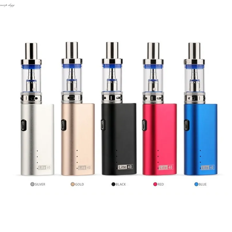 

50pcs/lots e cigarette Adjustable vape mod box kit Built in 2000mAh battery box mod 3ml tank electronic cigarette vaper smoking