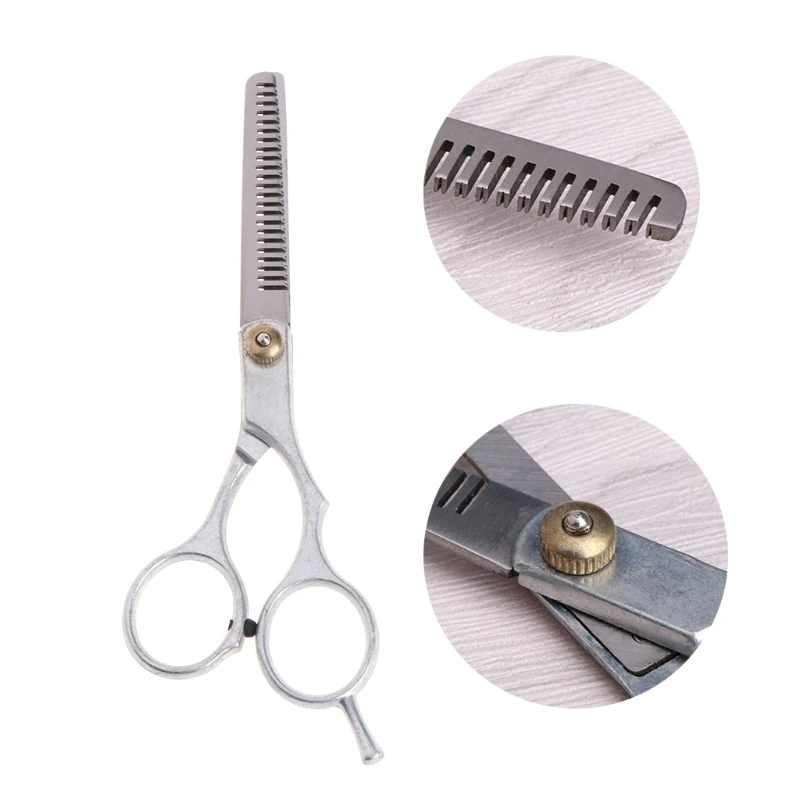 

5.5" Pet Dog Cat Stainless Steel Cutting Grooming Hair Thinning Scissors Shears halloween or christmas gift