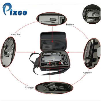 

Drones Storage Bag for DJI Mavic Pro EVA Hard Portable Bag Shoulder Waterproof Carry Case