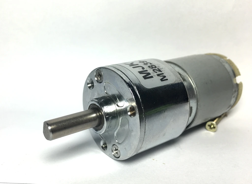 100 RPM DC 12V High Torque Gear Box Electric Speed Reduce