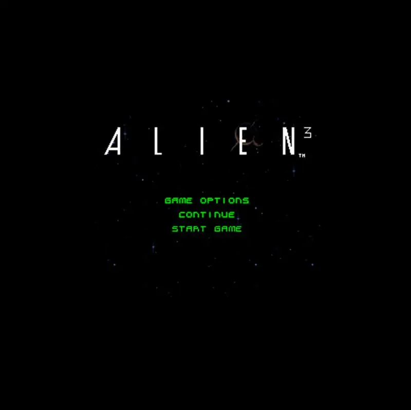 

16-битная большая серая игровая карта Alien 3 для игроков NTSC, Прямая поставка