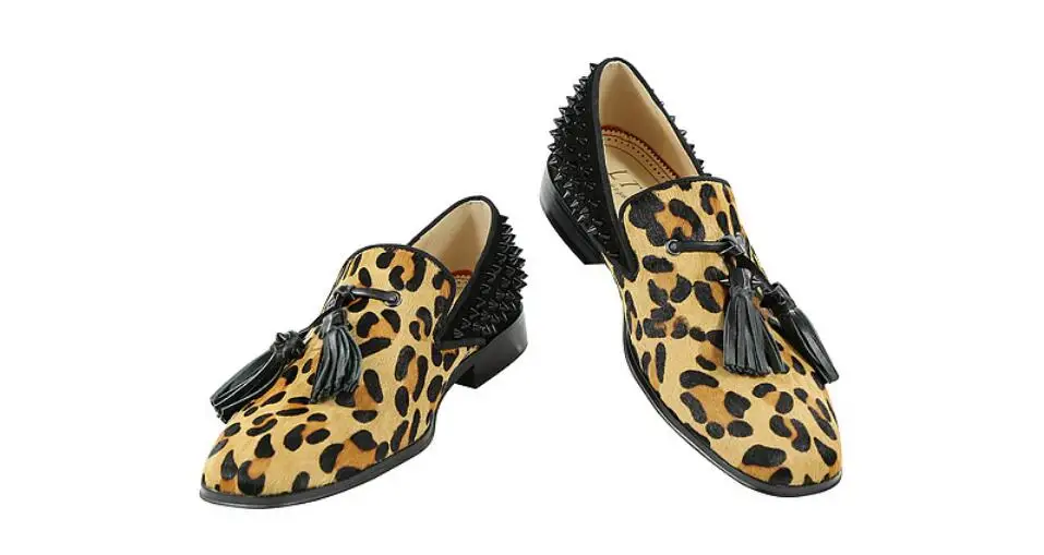 Zapatos Leopardo/мужская повседневная обувь из натуральной кожи с кисточками на плоской подошве; мокасины; размеры 38-46