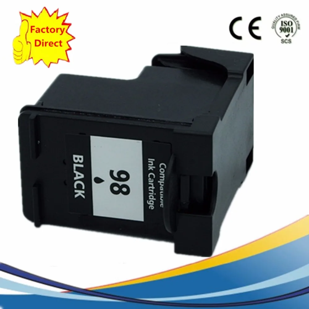 Восстановленные чернильные картриджи для HP98XL 95XL HP95XL Psc 1510 1610 2355 Photosmart 2610 2710 7830 8150
