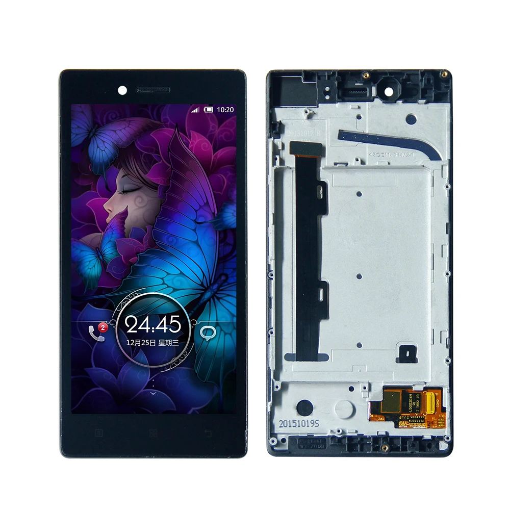

High Quality LCD Display Screen Touch Panel Screen Digitizer Assembly with Frame For Lenovo VIBE SHOT Z90 Z90-7 Z90-3