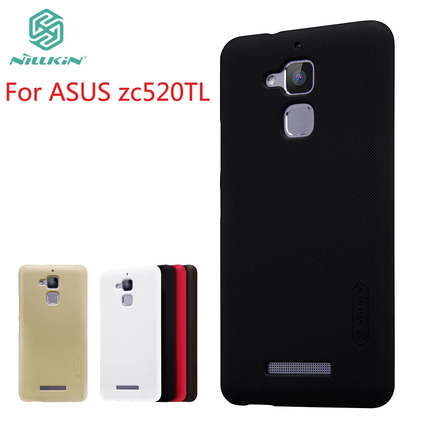 

Nillkin For Asus Zenfone 3 Max ZC520TL Hard Case Phone Shell Hight Quality Super Frosted Shield +Screen Protector