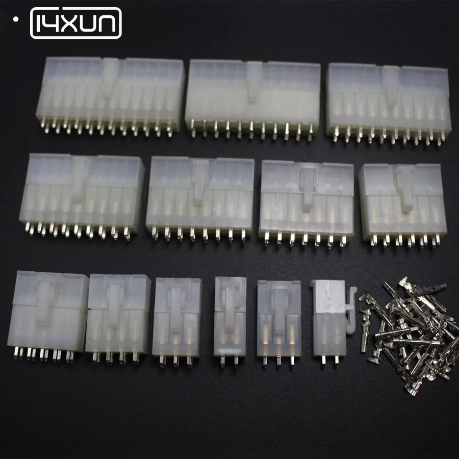 

5557 5569 2P 3P 4P 6P 8P 10P 12P 14P 16P 18P 20P 22P 24P Straight Pin Wire Terminal Electrical Connector 4.2mm Plug jack