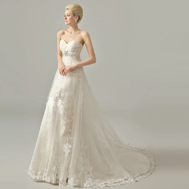 Casamento Романтический дизайн Милая Кристалл Сексуальная аппликации vestido de novia свадебное платье Мать невесты платья для женщин