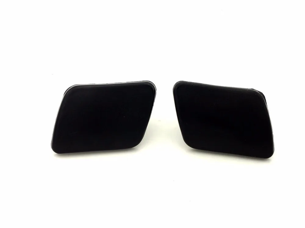 1pair Car Front Bumper Headlight Washer Nozzle Cover Cap For Volkswagen