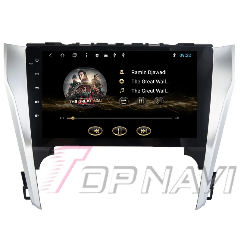 Автомобильный считыватель книг для Toyota CAMRY 2012 2013 Android 8,1 10,1 ''Topnavi автомобильный GPA навигация Plug& Play аудио карта