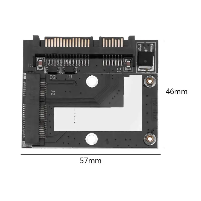 ALLOYSEED мини конвертер адаптер карта для mSATA Mini PCI-E SSD до 2,5 дюймов SATA порт