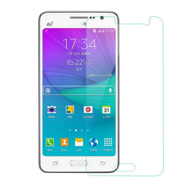 2.5D Закаленное стекло для Samsung galaxy grand prime защитная пленка Взрывозащищенная защита