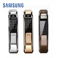SAMSUNG Fingerprint Digital Door Locks Push Pull Keyless Fingerprint SHS-P718 ENGLISH Version Big Mortise AML320