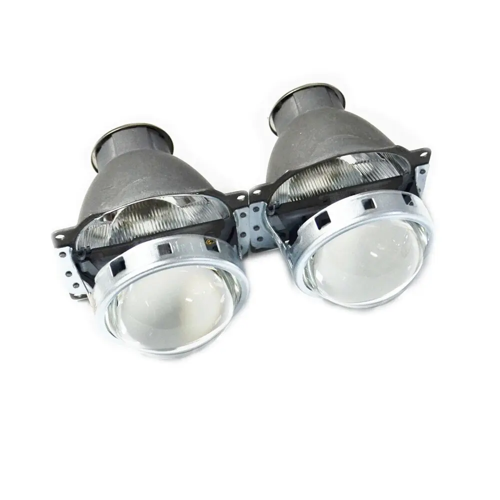 YUFANYA 3.0 Inch Bixenon Projector Lens H7Q5 HID Lens Mental Holder Car Headlight High/Low Beam Fit For H7 Car Retrofit 