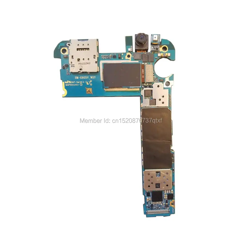 

Main Motherboard Unlocked For Samsung Galaxy S6 Edge G925V 32GB