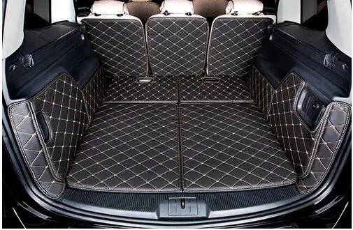 

Good quality! Special car trunk mats for Seat ALHAMBRA 7 seats 2018-2012 waterproof cargo liner mats boot carpets,Free shipping