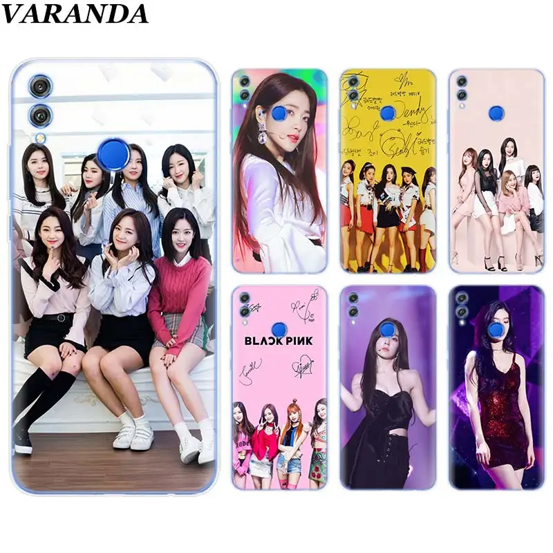 

Red Velvet K Pop Soft TPU Cover Case Coque for Huawei Honor View 20 Y6 Y7 Y9 8X 8C 8S 8A 9 10 Lite 20i 2019 Silicone Case