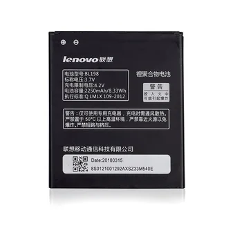 

BL 198 Battery BL198 For Lenovo A859 A860E S890 K860 K860I A678T S880I A850 A830 2250mAh Mobile Phone Replace recharge