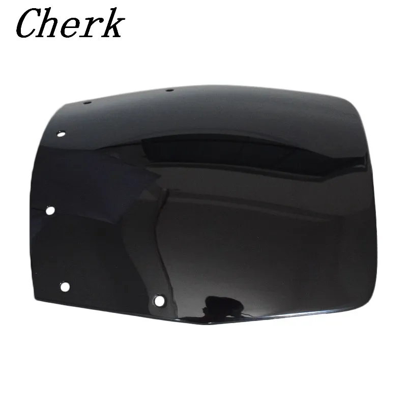 Черный мотоцикл Double Bubble лобового обтекатель ветер Экран для Kawasaki Ninja ex250f 250R 1988-2007