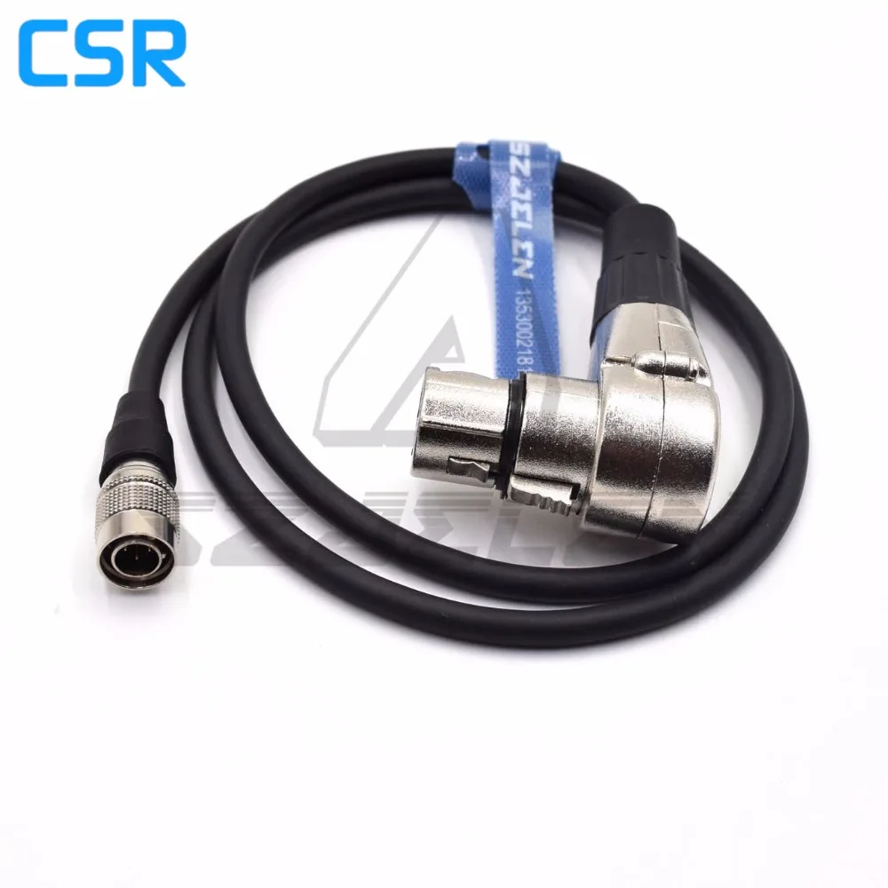 Sony/ ARRI AMIRA camera Hirose 4 pin 12V Выходная мощность к xlr для Panasonic/ tvlogic 075/170A кабель питания