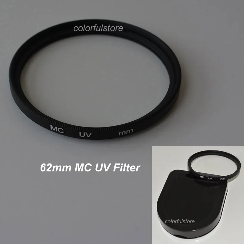 62 62mm Multi Coated Ultraviolet Ultra Violet MCUV MC UV Filter For Canon 1200D 1100D 1000D 750D