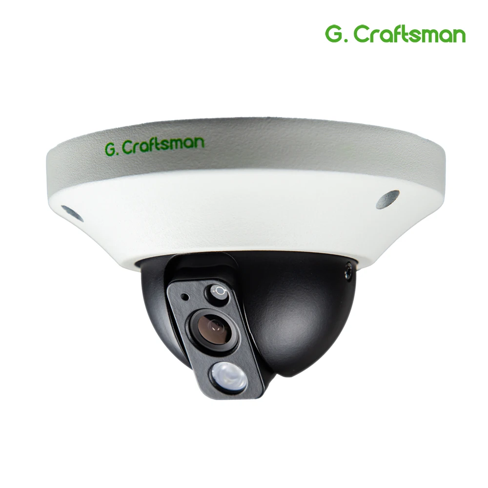 G. Craftsman аудио 5MP POE IP камера металлический купол инфракрасного ночного видения CCTV видео UHD видеонаблюдения безопасности Лифт 5.0MP