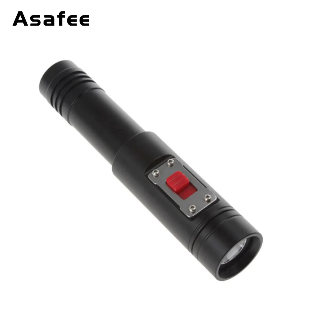 

Asafee DIV12 LED Diving Flashlight Cree XM-L2 U4 Portable Magnetic Switch Waterproof Underwater 200m Dive Flash Light