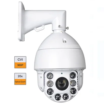 

6" 960P HD CVI 20X Zoom High Speed Dome PTZ CCTV Security Camera 200m Array IR