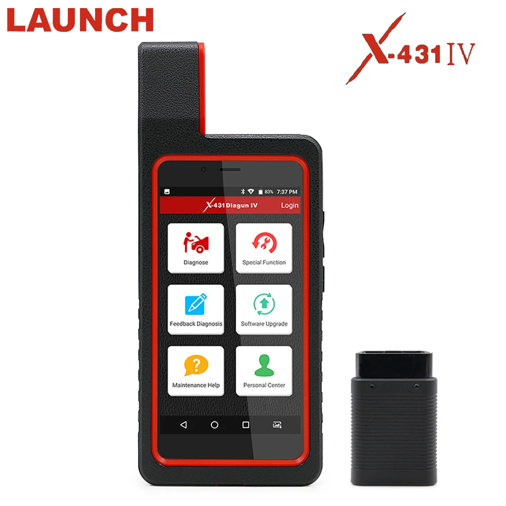 Диагностический сканер Launch X431 Diagun IV Wi Fi/Bluetooth Android 7 0|Считыватели кодов и сканеры| |
