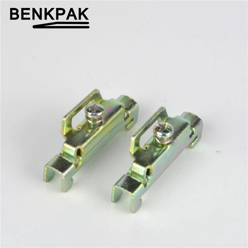 2 шт. фиксированный зажим для крепления на din рейке 35 мм|clip fastener|clips railclip clamp |