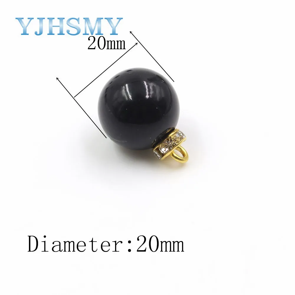 YJHSMY A 19512 529 10 шт./лот 8/12/20 мм высококачественное пальто с искусственным