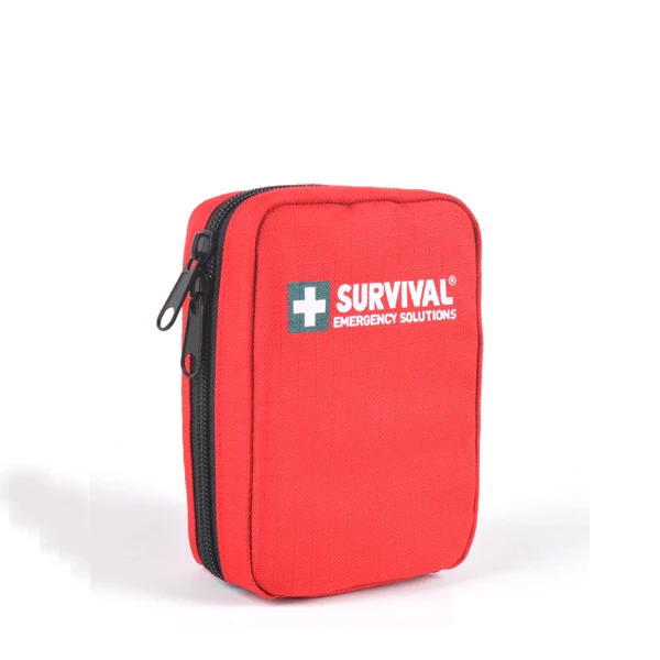 Mini portátil Kit de primeros auxilios de emergencia de bolsa compacta para emergencias en casa coche acampar que viaja
