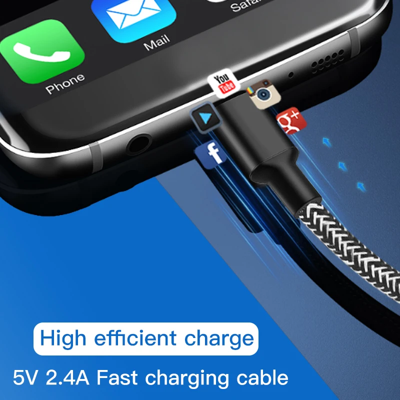 Coolreall нейлоновый шнур для передачи данных и синхронизации кабель USB Type C Samsung Galaxy S9