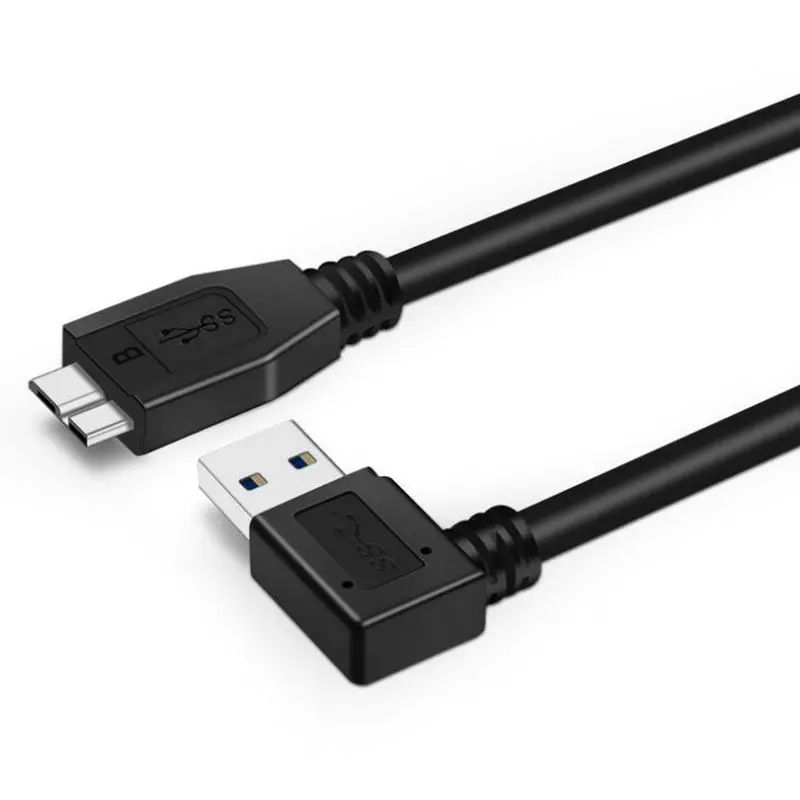 Great Q 90 градусов прямоугольный USB 3 0 тип A штекер к Micro B Штекер кабель 30 см шнур|angle
