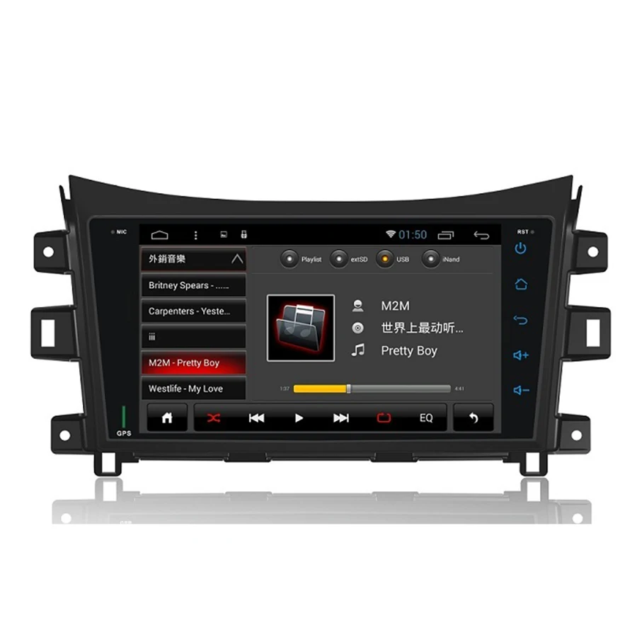 Discount Asvegen 9 inch Android Car Stereo Radio For Nissan Navara NP300 GPS Navigation Multimedia Player autoradio Stereo Head Units 4
