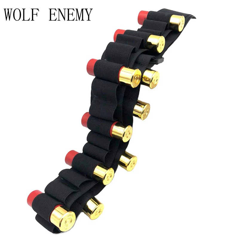 Tactical Hunting Ammo Carrier 12 GA Shotgun Shell Bandolier Airsoft 29
