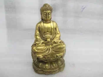 

Ancient Chinese copper Buddha had Tibetan Buddhism statue