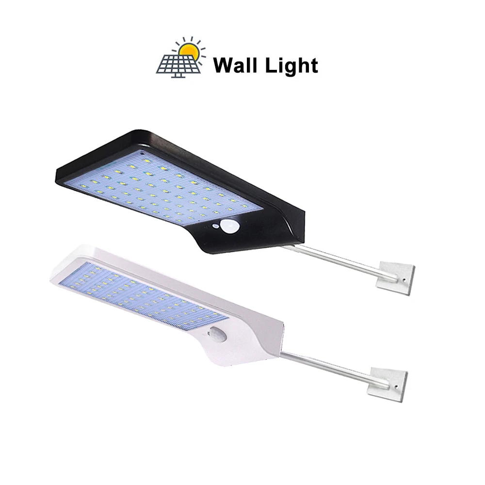 

Aluminum pole 48/36 LED Solar Power Street Light PIR Motion Sensor Lamps Garden Security Lamp Outdoor Street pathway 3 mode spot