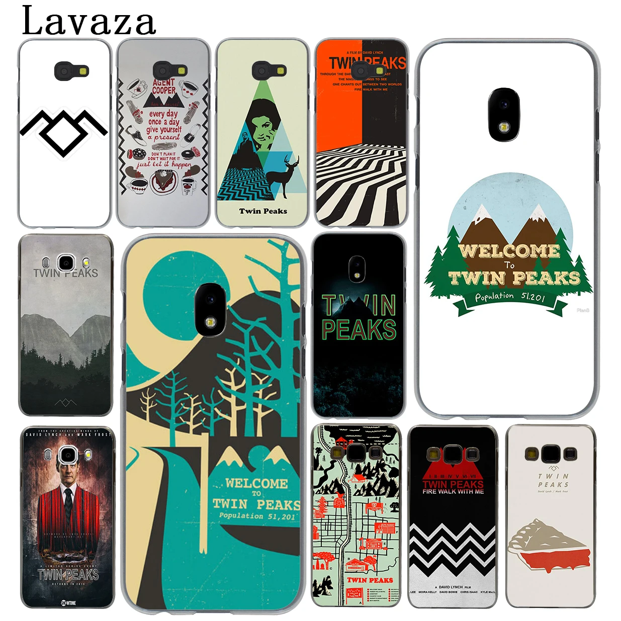 Твердый чехол для телефона Lavaza Welcome To Twin Peaks Samsung Galaxy J8 J7 Duo J6 J5 J4 Plus 2018 2017 2016 J2 J3 Prime 2015