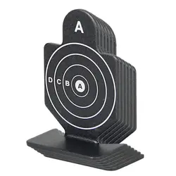 Rowsfire Mini Metal Shooting Target для Nerf/для страйкбола на открытом воздухе охотничья игра Target Shooting Training Tools-черный