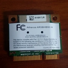 Atheros AR5BHB92-H AR9280 DV7 серии 300 Mpbs 802.11a/b/g/n Dual 2,4/5 ГГц мини беспроводная N карта pci-e 2x2 MIMO для hp(13074