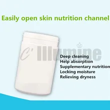 Салонный массажный крем для лица во дворике увлажняющий водный блеск для кожи с глицериновым пчелиным воском Витамин Е 1000 г