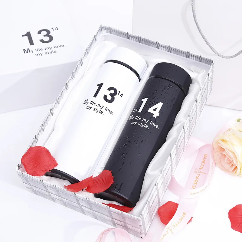 1314 couples set Thermos cup a pair of gift boxed stainless steel