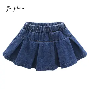 little girl jean skirts