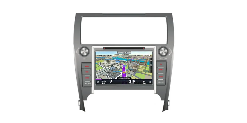 ZaiXi IPS Android 2 DIN Car GPS For Toyota Camry 2012~2017 Navigation multimedia player HD Screen Stereo radio WiFi Bluetooth  6