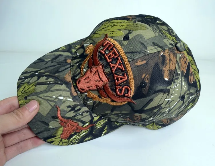 Joymay Новинка Texas Bull летние бейсболки для мужчин Snapback кепки Женские повседневные уличные спортивные регулируемые шапки с буквами