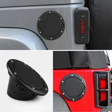 YEAHGOOD Tank Covers for Jeep Wrangler JK 2007-2017 Car oil Cap Fuel Tank Cap Cover for Jeep Wrangler Accessories Car Styling